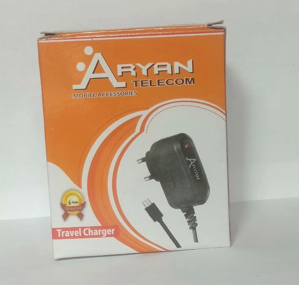 Aryan Jio CHARGER 1.5 A Multiport Mobile Charger  (Black) - Black, 1.5 M